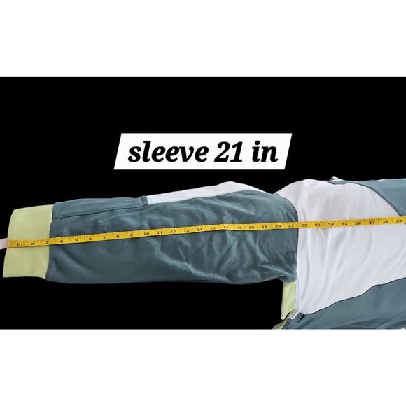 Anthropologie A+ daily Practice Color Block Zip SPORTY SWEATSHIRT DRESS 3X NWT - Picture 8 of 8